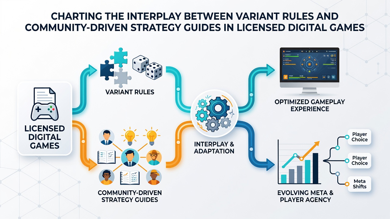 Community forum interface with annotated poker hands and variant-specific strategy notes